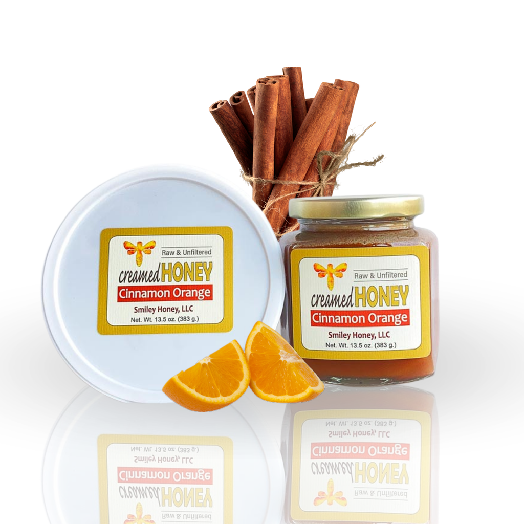 Best Creamed Honey - Cinnamon Orange - Smiley Honey