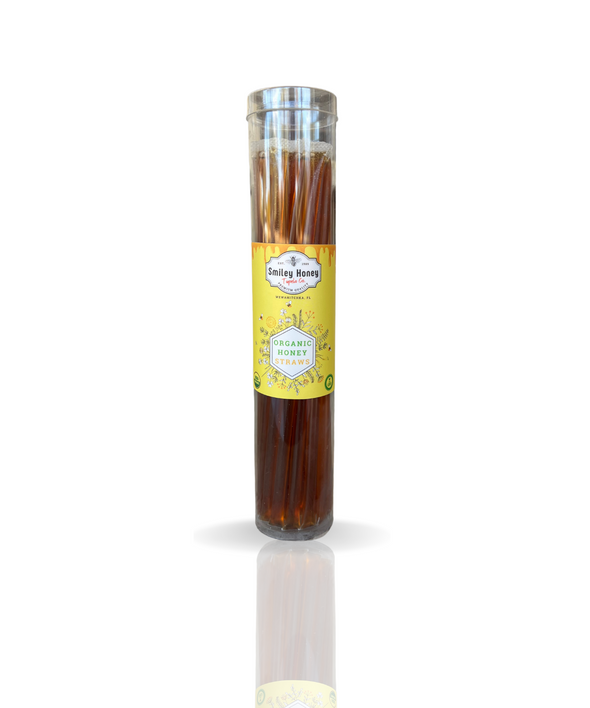 Raw Organic Honey Straws