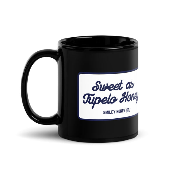 Sweet as Tupelo Honey Black Glossy Mug