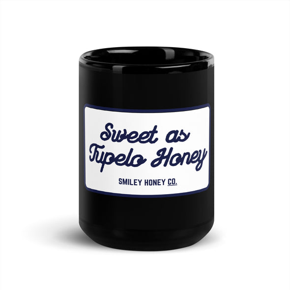 Sweet as Tupelo Honey Black Glossy Mug