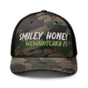 Smiley Honey Camouflage trucker hat