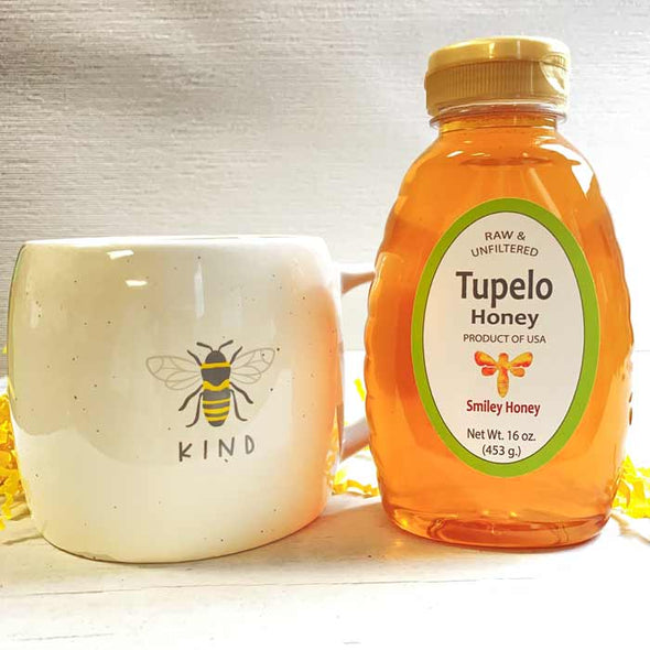 Bee Kind Mug and Honey Gift Box