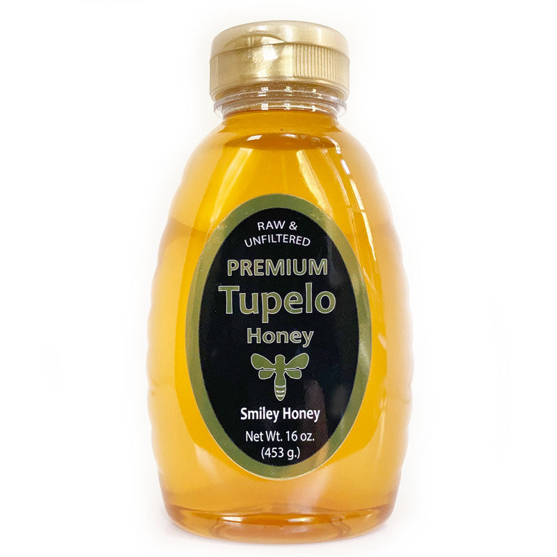 Premium Tupelo Honey -- Smiley Honey